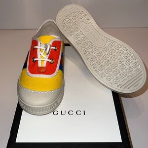 Brand new kids Gucci Tennis 1977 sneakers